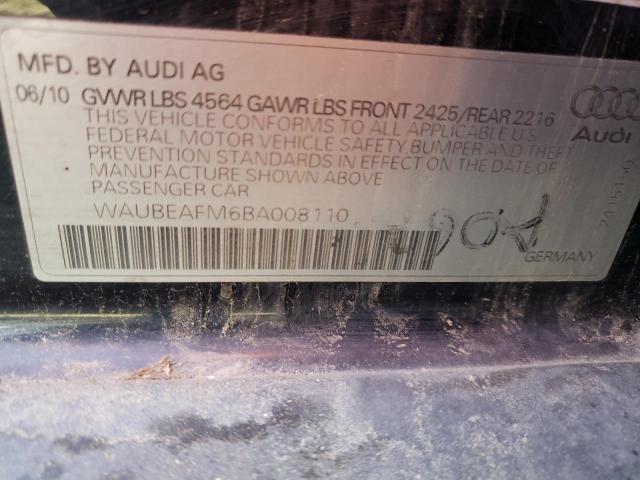 Photo 11 VIN: WAUBEAFM6BA008110 - AUDI A3 