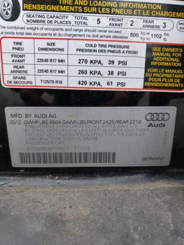 Photo 9 VIN: WAUBEAFM6CA137255 - AUDI A3 PREMIUM 