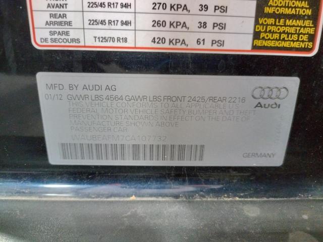 Photo 9 VIN: WAUBEAFM7CA107732 - AUDI A3 PREMIUM 