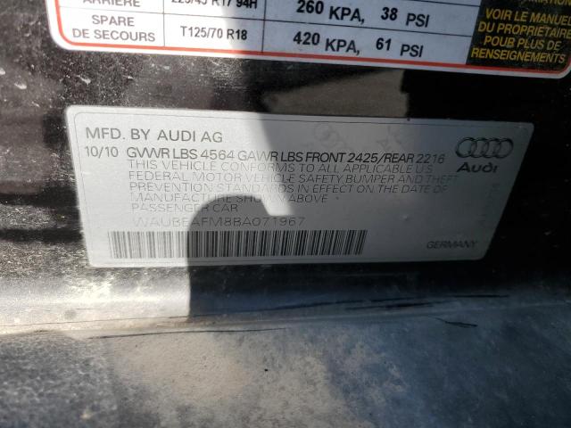 Photo 11 VIN: WAUBEAFM8BA071967 - AUDI A3 PREMIUM 