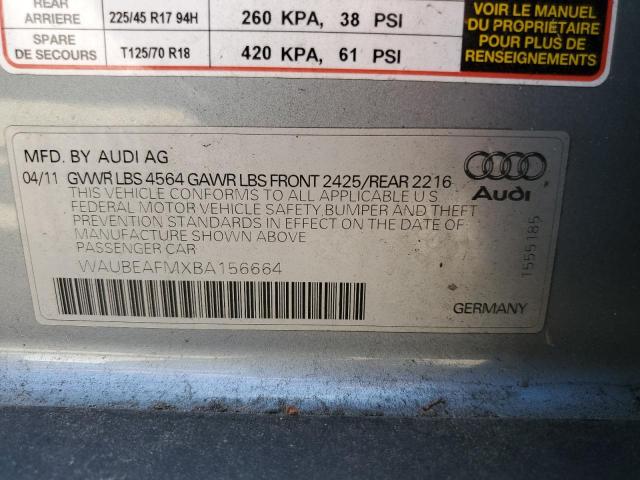 Photo 9 VIN: WAUBEAFMXBA156664 - AUDI A3 PREMIUM 