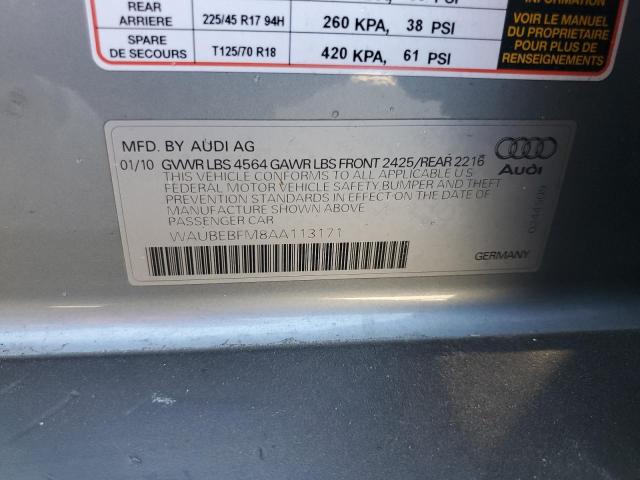 Photo 11 VIN: WAUBEBFM8AA113171 - AUDI A3 PREMIUM 