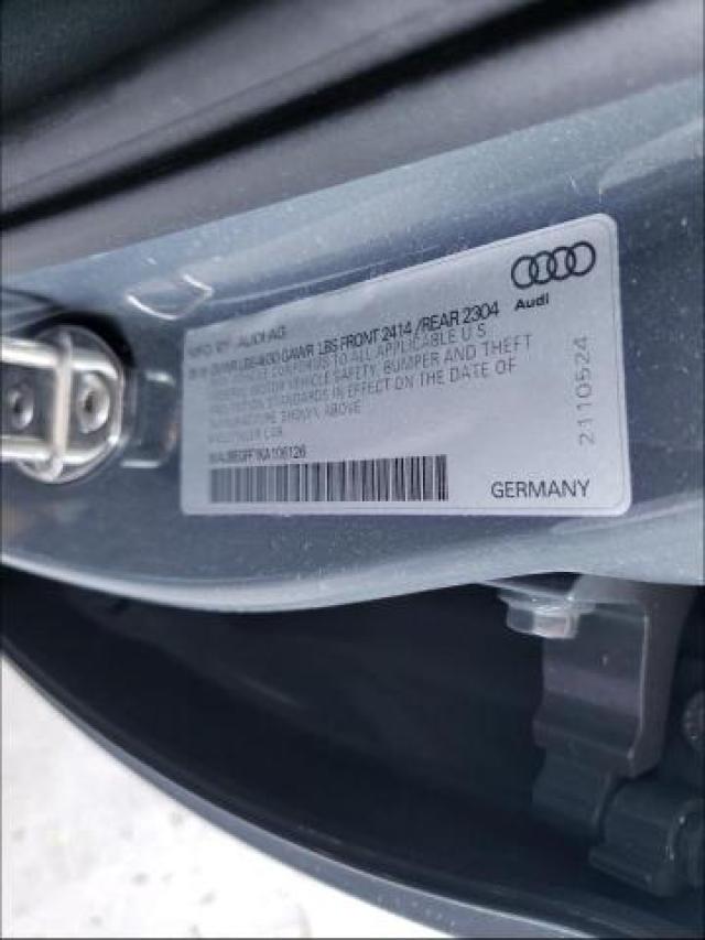 Photo 9 VIN: WAUBEGFF1KA106126 - AUDI A3 