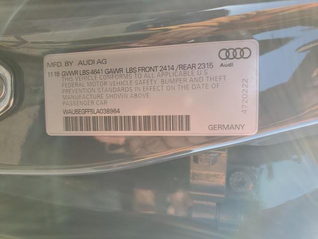 Photo 11 VIN: WAUBEGFF5LA038964 - AUDI A3 S-LINE 