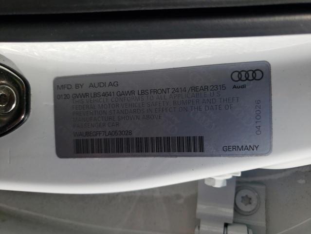 Photo 11 VIN: WAUBEGFF7LA053028 - AUDI A3 S-LINE 