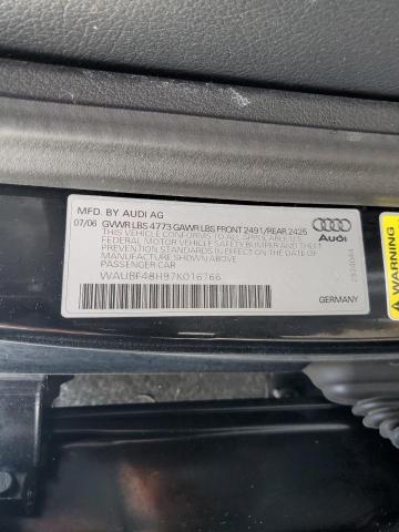 Photo 11 VIN: WAUBF48H97K016766 - AUDI A4 