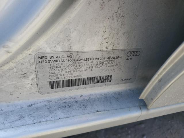 Photo 11 VIN: WAUBFAFL0DN036520 - AUDI A4 PREMIUM 