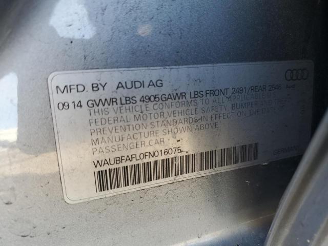 Photo 12 VIN: WAUBFAFL0FN016075 - AUDI A4 PREMIUM 