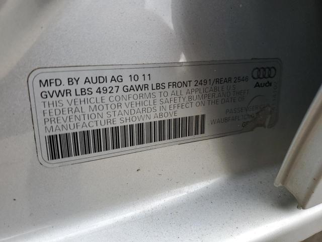 Photo 11 VIN: WAUBFAFL1CN010667 - AUDI A4 PREMIUM 