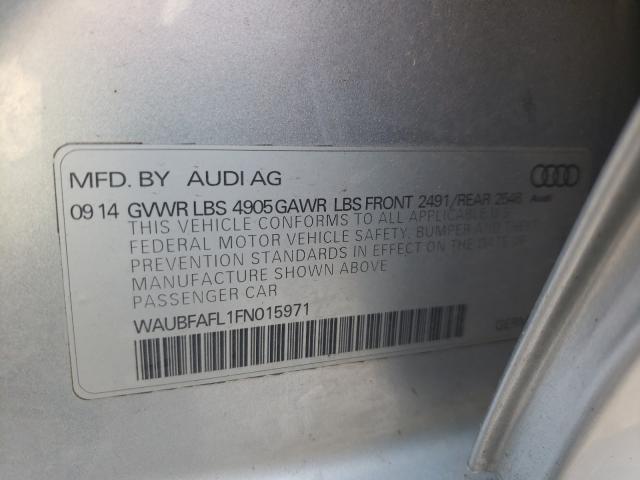 Photo 9 VIN: WAUBFAFL1FN015971 - AUDI A4 