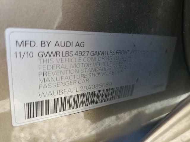 Photo 9 VIN: WAUBFAFL2BA085089 - AUDI A4 PREMIUM 