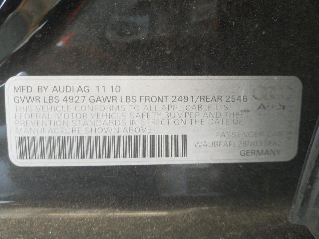 Photo 9 VIN: WAUBFAFL2BN031882 - AUDI A4 PREMIUM 