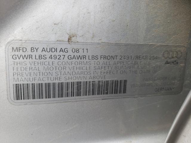 Photo 9 VIN: WAUBFAFL2CN006398 - AUDI A4 