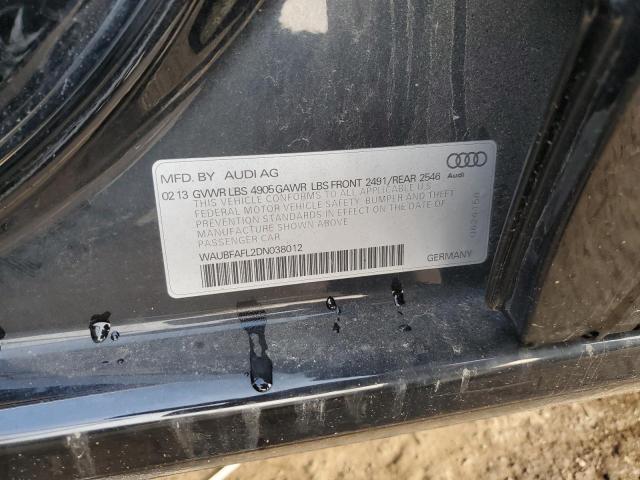 Photo 12 VIN: WAUBFAFL2DN038012 - AUDI A4 PREMIUM 