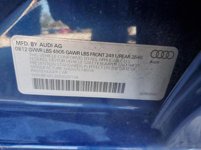 Photo 11 VIN: WAUBFAFL3DN020148 - AUDI A4 PREMIUM 