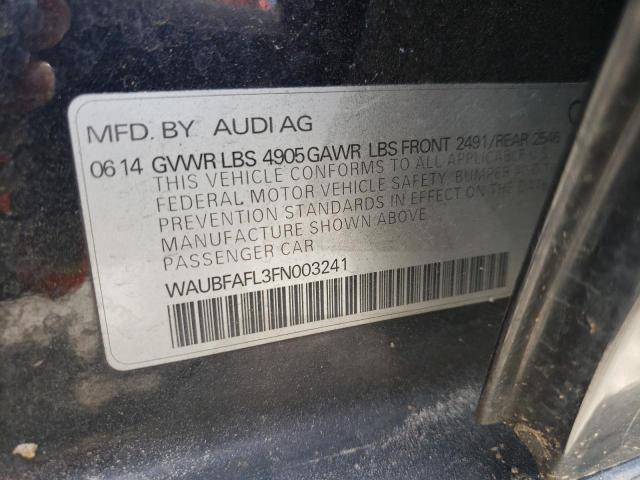 Photo 9 VIN: WAUBFAFL3FN003241 - AUDI A4 PREMIUM 