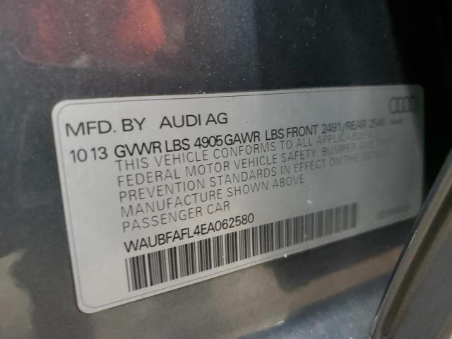 Photo 11 VIN: WAUBFAFL4EA062580 - AUDI A4 PREMIUM 