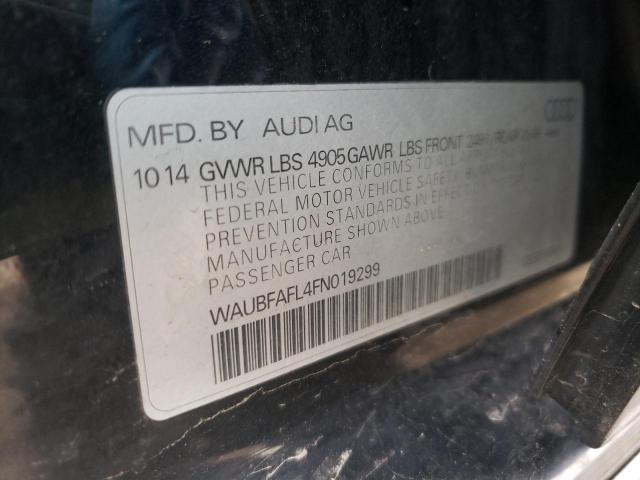 Photo 11 VIN: WAUBFAFL4FN019299 - AUDI A4 