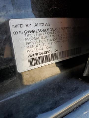 Photo 12 VIN: WAUBFAFL4GN010104 - AUDI A4 PREMIUM 