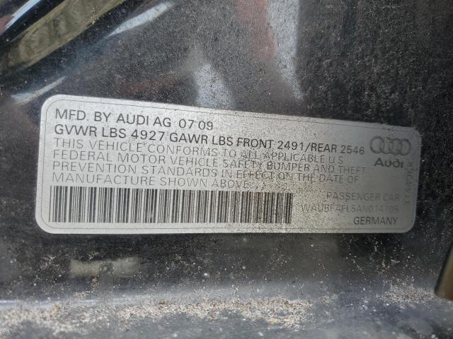 Photo 12 VIN: WAUBFAFL5AN014105 - AUDI A4 PREMIUM 