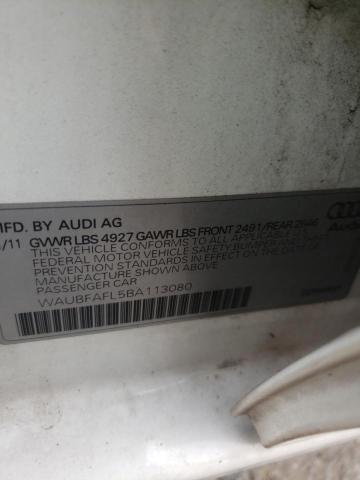 Photo 11 VIN: WAUBFAFL5BA113080 - AUDI A4 PREMIUM 