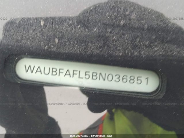 Photo 8 VIN: WAUBFAFL5BN036851 - AUDI A4 