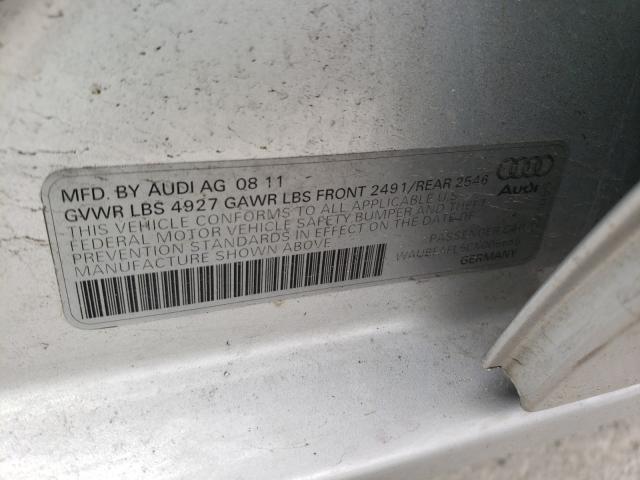 Photo 9 VIN: WAUBFAFL5CN006685 - AUDI A4 PREMIUM 