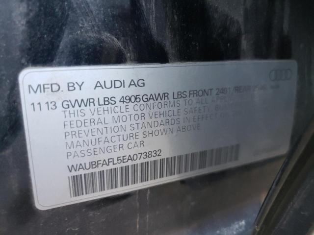 Photo 9 VIN: WAUBFAFL5EA073832 - AUDI A4 PREMIUM 