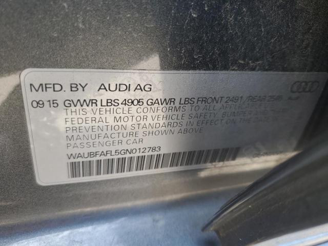 Photo 11 VIN: WAUBFAFL5GN012783 - AUDI A4 