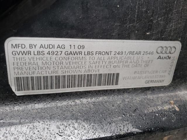 Photo 11 VIN: WAUBFAFL6AN032399 - AUDI A4 