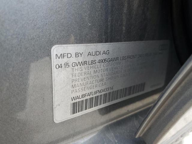 Photo 12 VIN: WAUBFAFL6FN043314 - AUDI A4 PREMIUM 