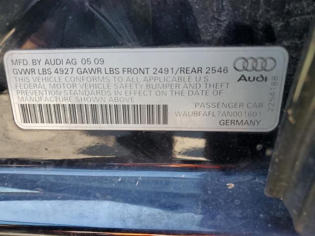 Photo 11 VIN: WAUBFAFL7AN001601 - AUDI A4 