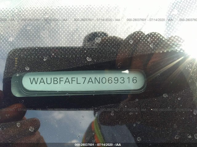 Photo 8 VIN: WAUBFAFL7AN069316 - AUDI A4 