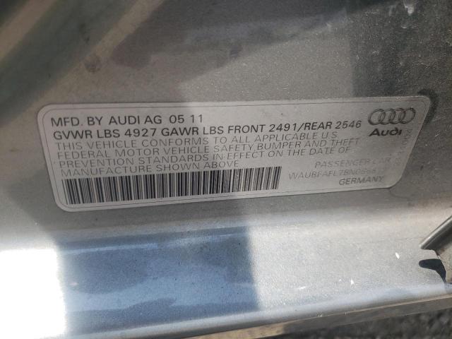 Photo 9 VIN: WAUBFAFL7BN056812 - AUDI A4 PREMIUM 