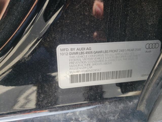 Photo 9 VIN: WAUBFAFL8DN028567 - AUDI A4 PREMIUM 