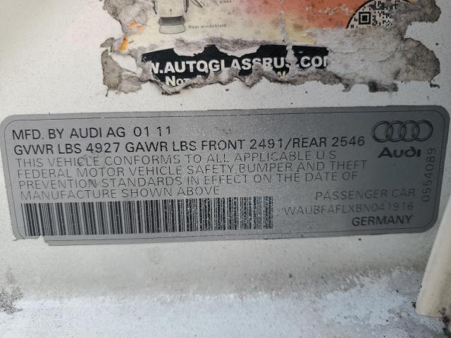 Photo 12 VIN: WAUBFAFLXBN041916 - AUDI A4 PREMIUM 