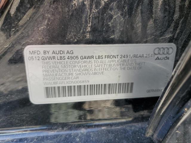 Photo 11 VIN: WAUBFAFLXDN006859 - AUDI A4 