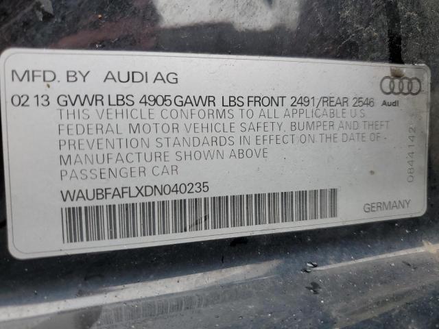 Photo 11 VIN: WAUBFAFLXDN040235 - AUDI A4 