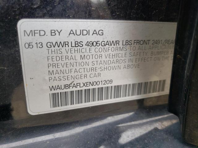 Photo 9 VIN: WAUBFAFLXEN001209 - AUDI A4 PREMIUM 