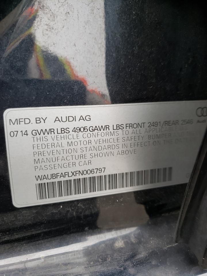 Photo 11 VIN: WAUBFAFLXFN006797 - AUDI A4 