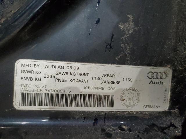 Photo 11 VIN: WAUBFCFL3AN005415 - AUDI A4 