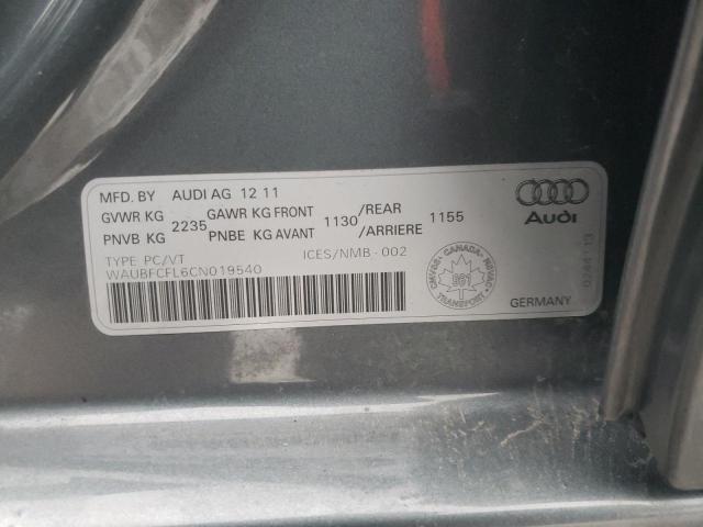 Photo 9 VIN: WAUBFCFL6CN019540 - AUDI A4 PREMIUM 