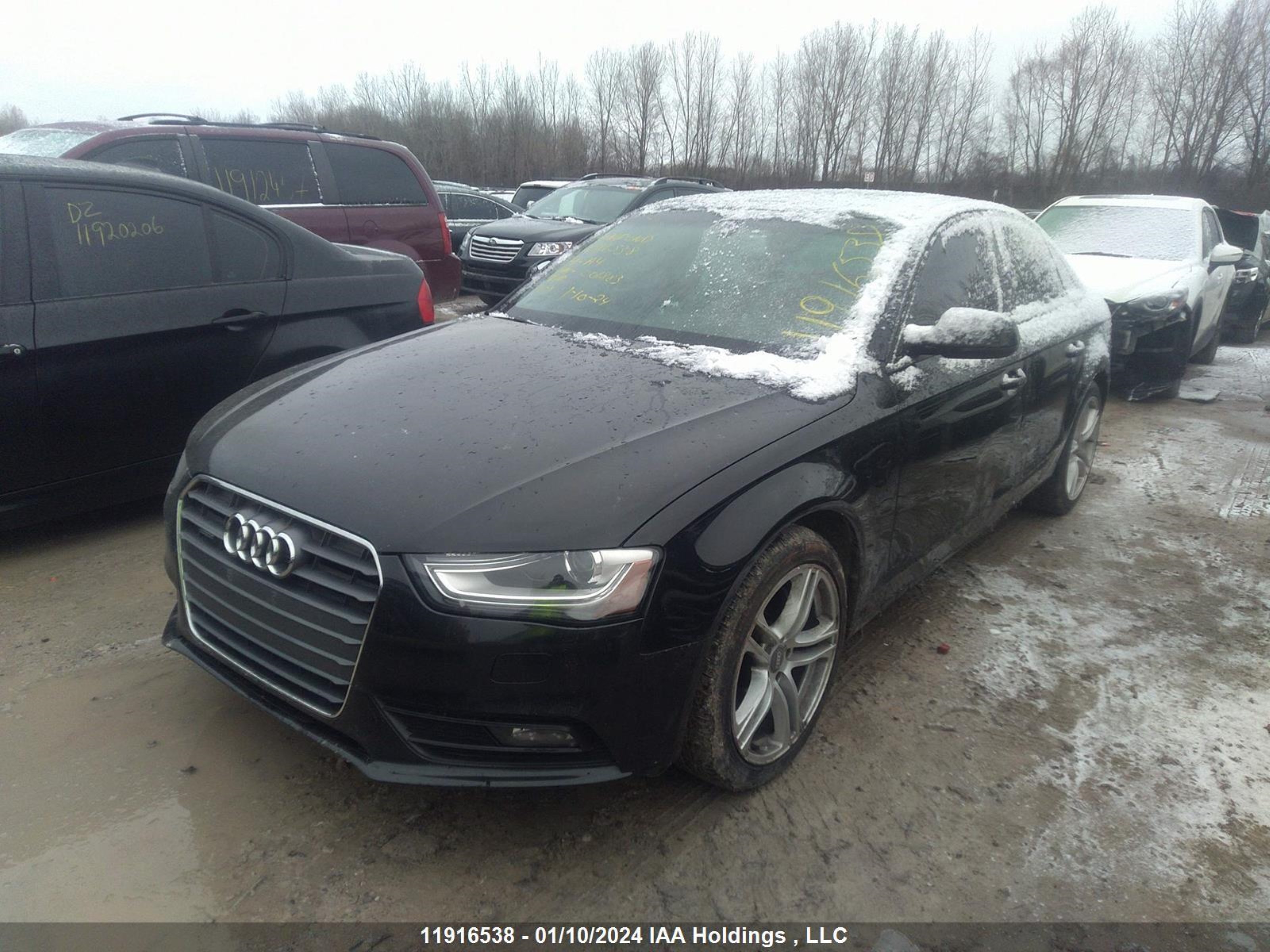 Photo 1 VIN: WAUBFCFL8EN001883 - AUDI A4 