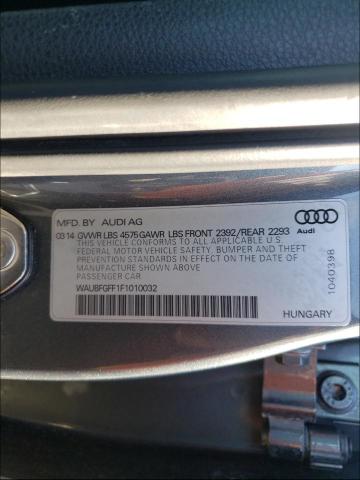 Photo 9 VIN: WAUBFGFF1F1010032 - AUDI S3 PREMIUM 