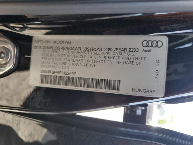 Photo 11 VIN: WAUBFGFF6F1122597 - AUDI A3 