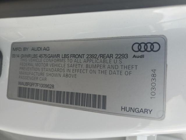 Photo 11 VIN: WAUBFGFF7F1009628 - AUDI A3 PREMIUM 