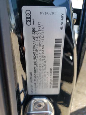 Photo 12 VIN: WAUBFGFF7F1078349 - AUDI S3 