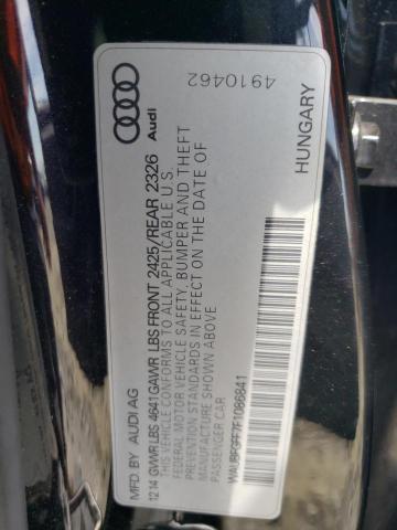 Photo 11 VIN: WAUBFGFF7F1086841 - AUDI S3 PREMIUM 