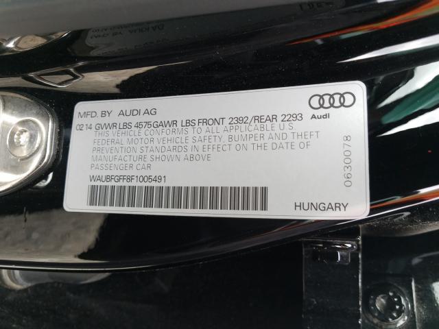 Photo 9 VIN: WAUBFGFF8F1005491 - AUDI A3 