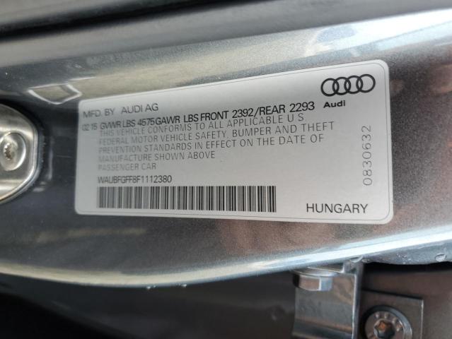 Photo 11 VIN: WAUBFGFF8F1112380 - AUDI A3 